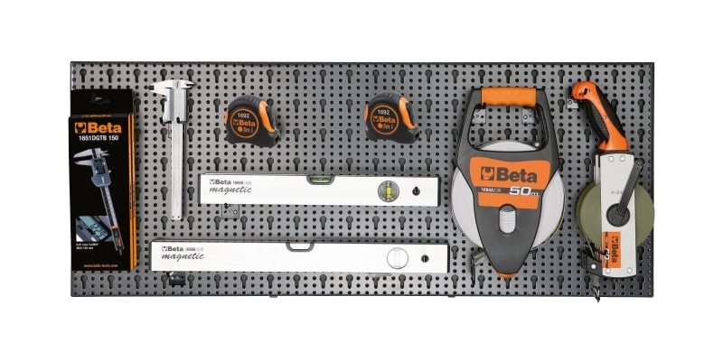 BETA - Assortimento di 22 utensili con ganci senza pannello Modulo 22 Ut. X C68 M/583.