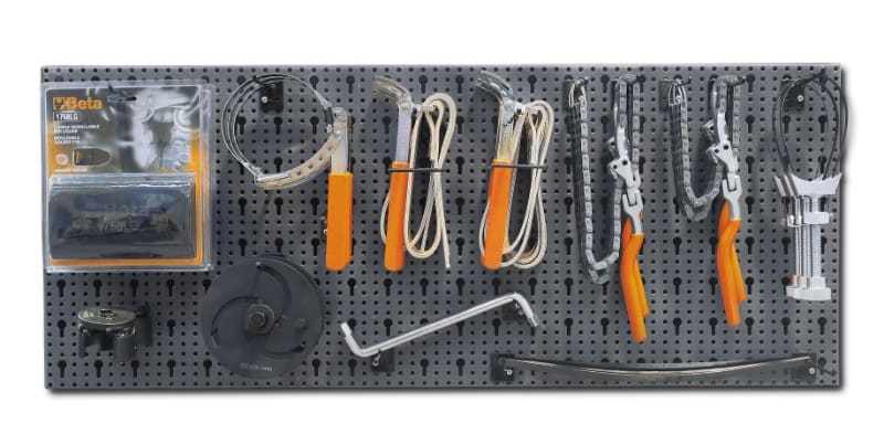 BETA - Assortimento 36 utensili con ganci senza pannello modulo C68 M/842.