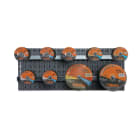 BETA - Assortimento di 560 dischi abrasivi rigidi con ganci senza pannello C68 M/856 560pz.