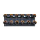 BETA - Assortimento di 120 dischi abrasivi lamellari con ganci senza pannello, assort.abrasivi modulo 120pz x c68 m/871.