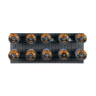 BETA - Assortimento di 100 dischi abrasivi lamellari con ganci senza pannello modulo 100pz x C68 M/878.