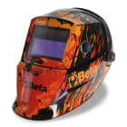 BETA - Maschera LCD ad oscuramento automatico per saldatura ad elettrodo, MIG/MAG, TIG e plasma, maschere per saldare schermo LCD.