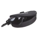 BETA - Occhiali di protezione con lenti polarizzate in policarbonato scuro Sport Black BP.