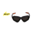 BETA - Occhiali di protezione con lenti in policarbonato scuro, occhiali impact lenti dark bd.