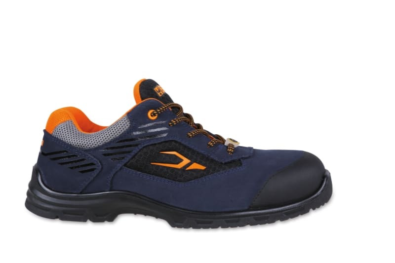 BETA - Scarpe da lavoro FLEX in pelle scamosciata S1P BLUE B 35.