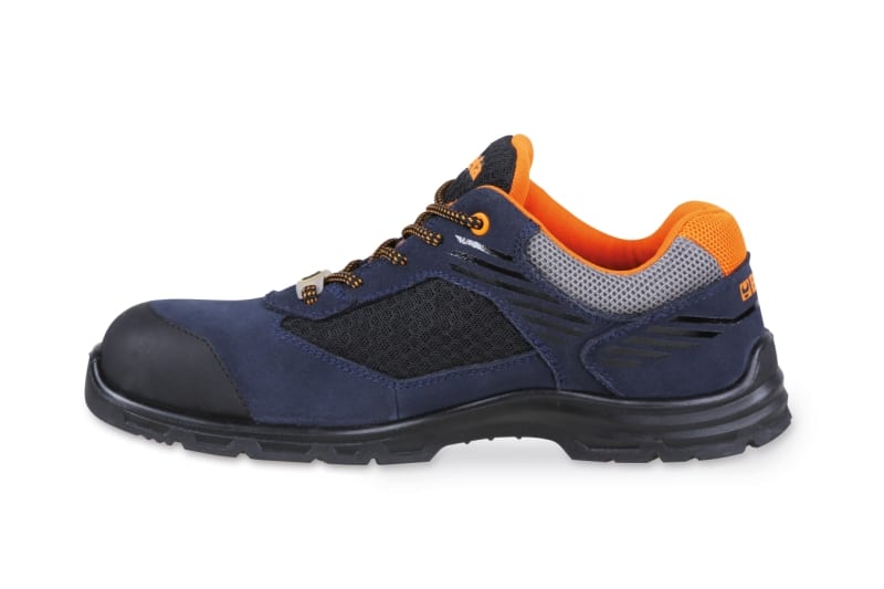 BETA - Scarpe da lavoro FLEX in pelle scamosciata S1P Blue B 40.
