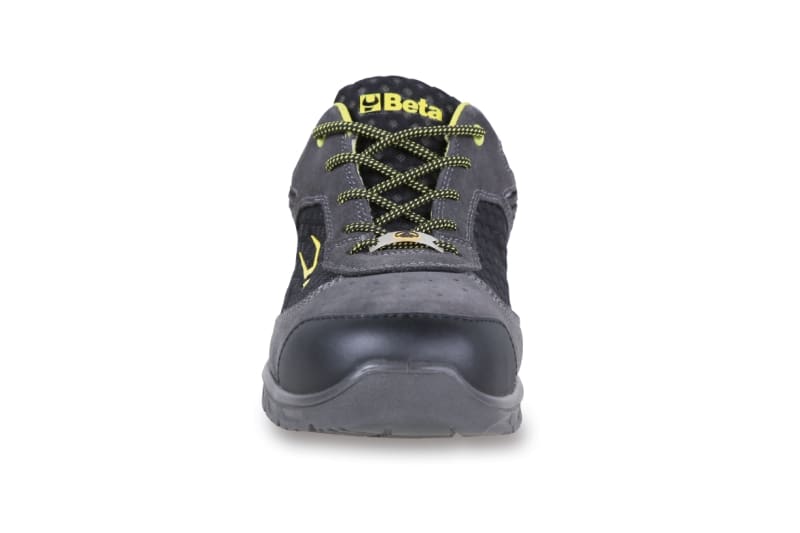 BETA - Scarpe flex in pelle scamosciata ad alta traspirazione, scarpe basse mesh new flex s1p grey g 41.