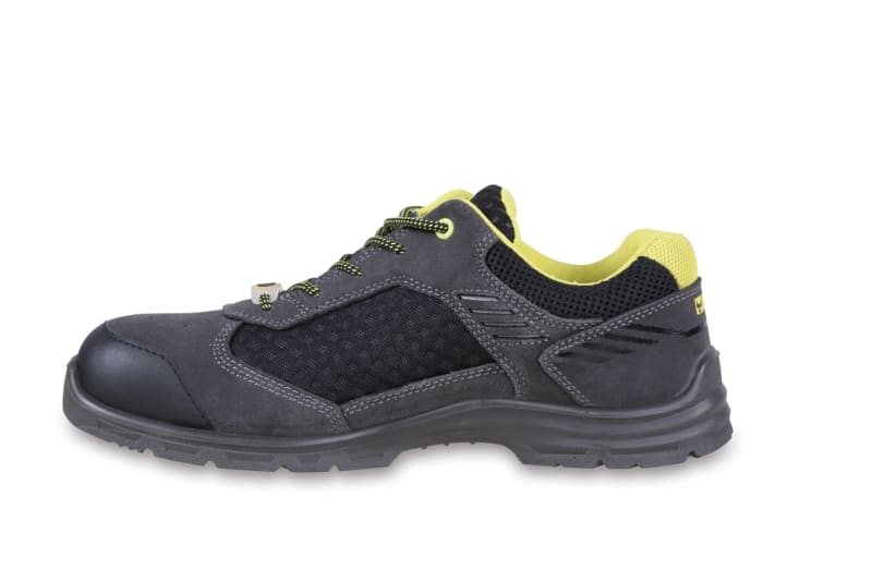 BETA - Scarpe FLEX in pelle scamosciata ad alta traspirazione, scarpe basse mesh new flex s1p grey g 44. 072130144