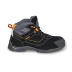 BETA - Scarpe alte in pelle flex S3 black nabuk idrorepellente con inserto antiabrasione nella zona del puntale e rapido sfilamento.