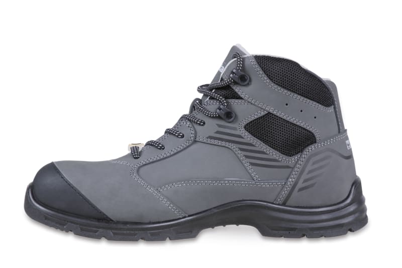 BETA - Scarpe alte FLEX in nabuk idrorepellente action pelle S3 grey G 35.