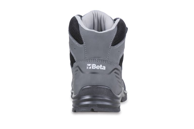 BETA - Scarpe alte FLEX in nabuk idrorepellente action pelle S3 grey G 38.
