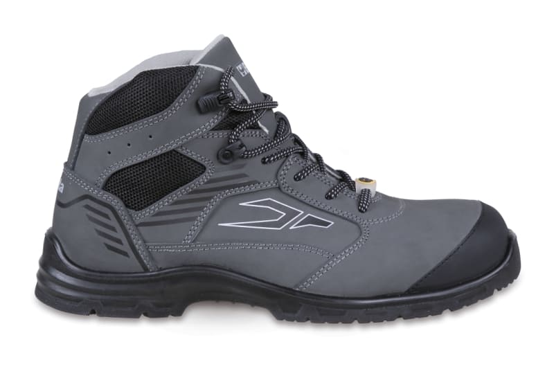 BETA - Scarpe alte FLEX in nabuk idrorepellente action pelle S3 grey G 43.