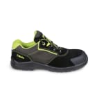 BETA - Scarpe in pelle scamosciata con inserti mesh ad alta traspirazione e rinforzo antiabrasione nella zona del puntale S1P nere PEK 45.