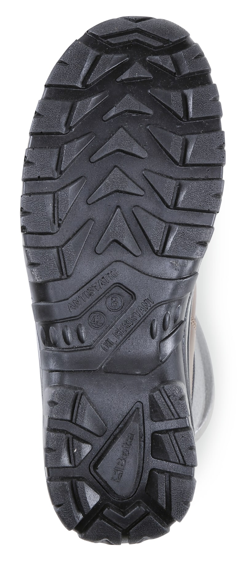 BETA - Scarpe alte in action nabuk idrorepellente con rapido sfilamento e copripuntale di rinforzo in poliuretano BASIC nabuk alte composit S3 BK 48