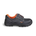 BETA - Scarpe basse in pelle nera idrorepellente S3 certificata EN 46.