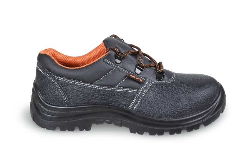 BETA - Scarpe in pelle idrorepellente, scarpe basse pelle nera (S3) c/lam ck 39.