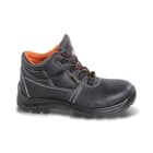 BETA - Scarpe alte in pelle idrorepellente senza puntale e lamina antiperforazione Free Time Pelle Nera FT 41.