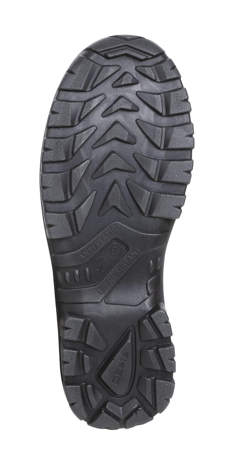 BETA - Scarpe alte in pelle nera idrorepellente con suola in gomma ad alta resistenza e rapido sfilamento CR 35.