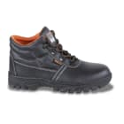 BETA - Scarpe alte in pelle nera idrorepellente con suola in gomma ad alta resistenza e rapido sfilamento S3 CR 42.