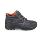 BETA - Scarpe alte in pelle nera base c/lam bk 46, eleganti e resistenti, ideali per ogni occasione.