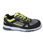 BETA - Scarpe in pelle scamosciata con inserti in nylon mesh e carbon, sneakers active pelle/mesh (S1P) AF 38.