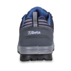 BETA - Scarpe Active in mesh ad alta traspirazione e pelle scamosciata con supporto di stabilità al tallone Sneakers Active Mesh Trafor.(S1P) Blue 38.
