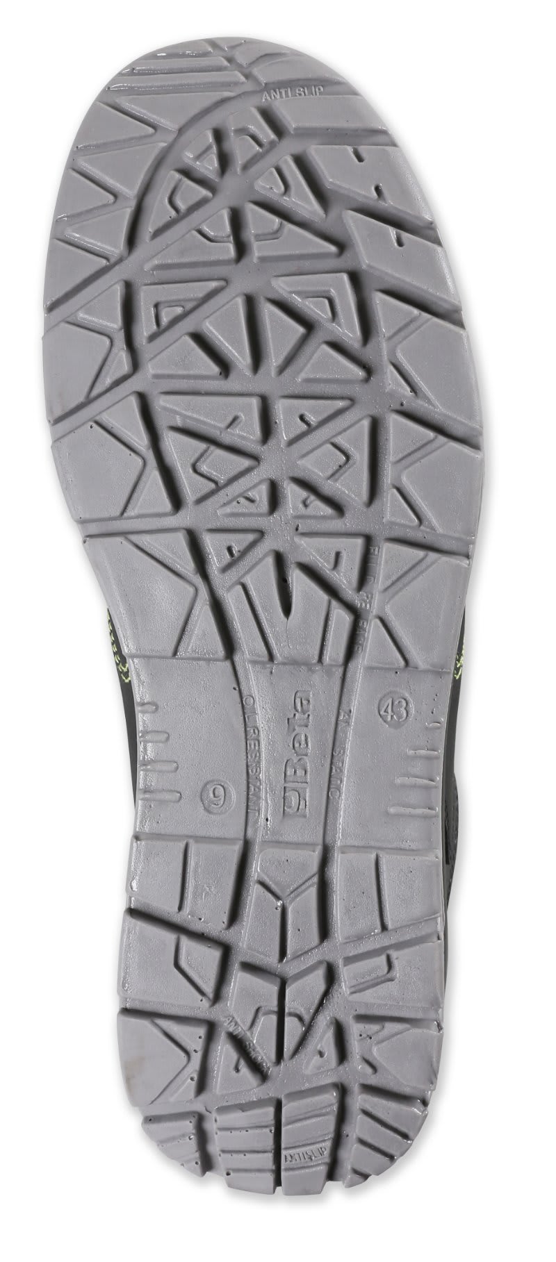 BETA - Scarpe in action nabuk idrorepellente sneakers active basse pelle S3 NA 44.