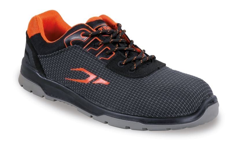 BETA - Scarpe in tessuto ad elevata resistenza all'abrasione con supporto di stabilità al tallone, sneakers active basse scratchproof SA 42.