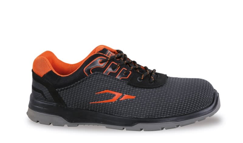 BETA - Scarpe in tessuto ad elevata resistenza all'abrasione con supporto di stabilità al tallone, sneakers active basse scratchproof SA 44.