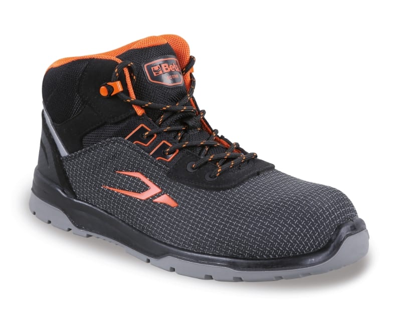 BETA - Scarpe alte in tessuto altamente resistente all'abrasione con rapido sfilamento, sneakers active alte scratchproof SA 39.