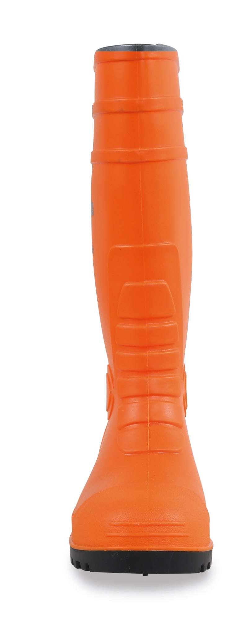 BETA - Stivale da lavoro alta visibilità, stivali pvc/gomma easy orange a 47, ideali per sicurezza e comfort.