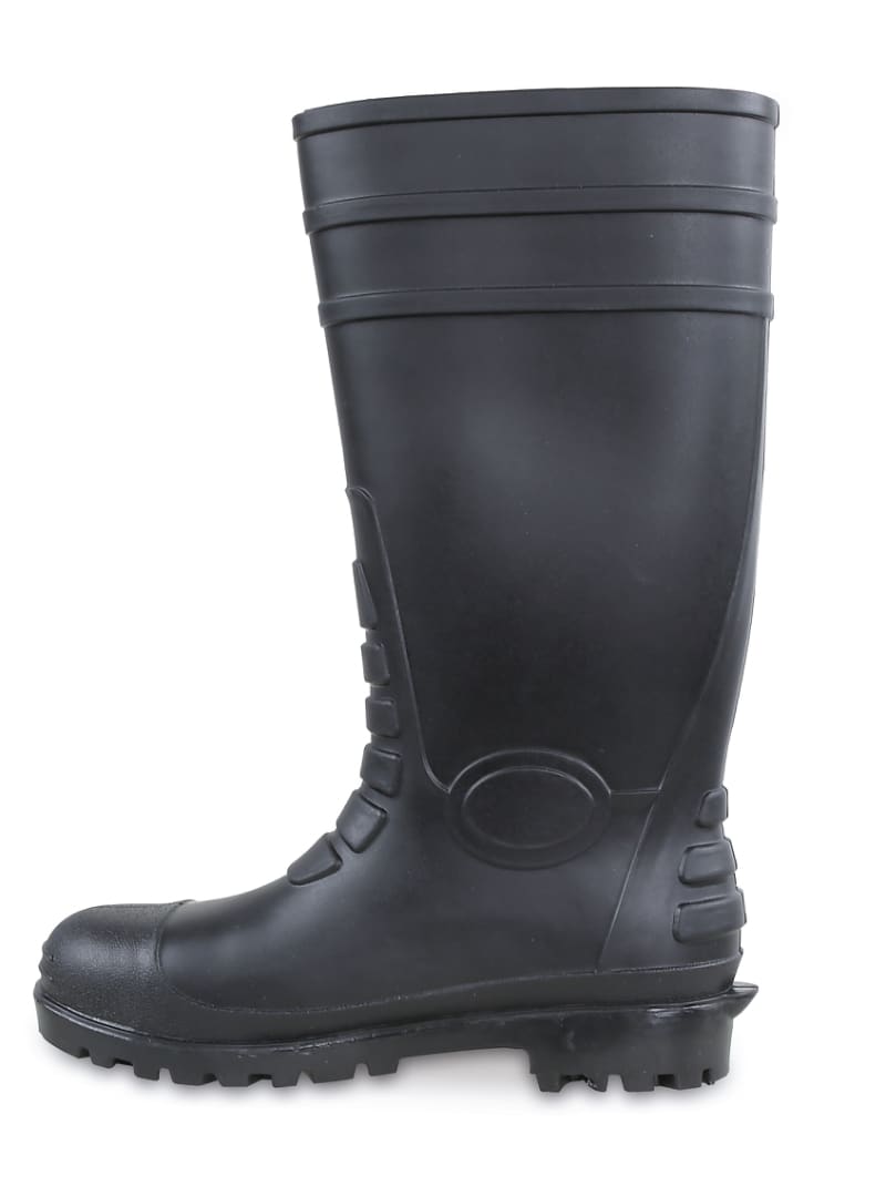 BETA - Stivali da lavoro in PVC nitrilico con battistrada antiscivolo autopulente, stivali PVC/gomma easy black n 46.