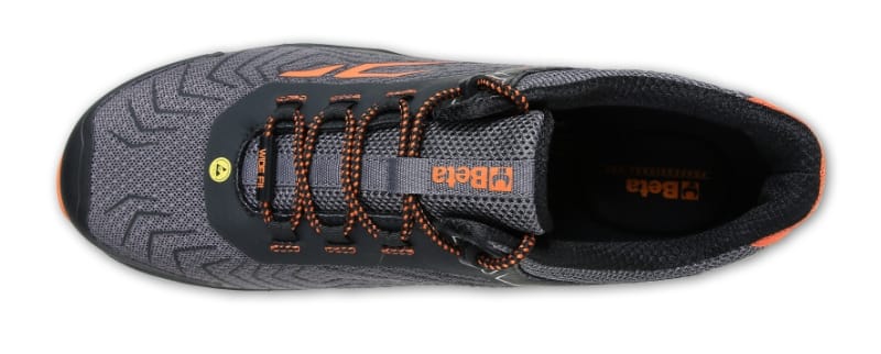 BETA - Scarpe B.SE 0-Gravity (S1P) Grey G44 leggerissime in tessuto mesh ad alta traspirazione.