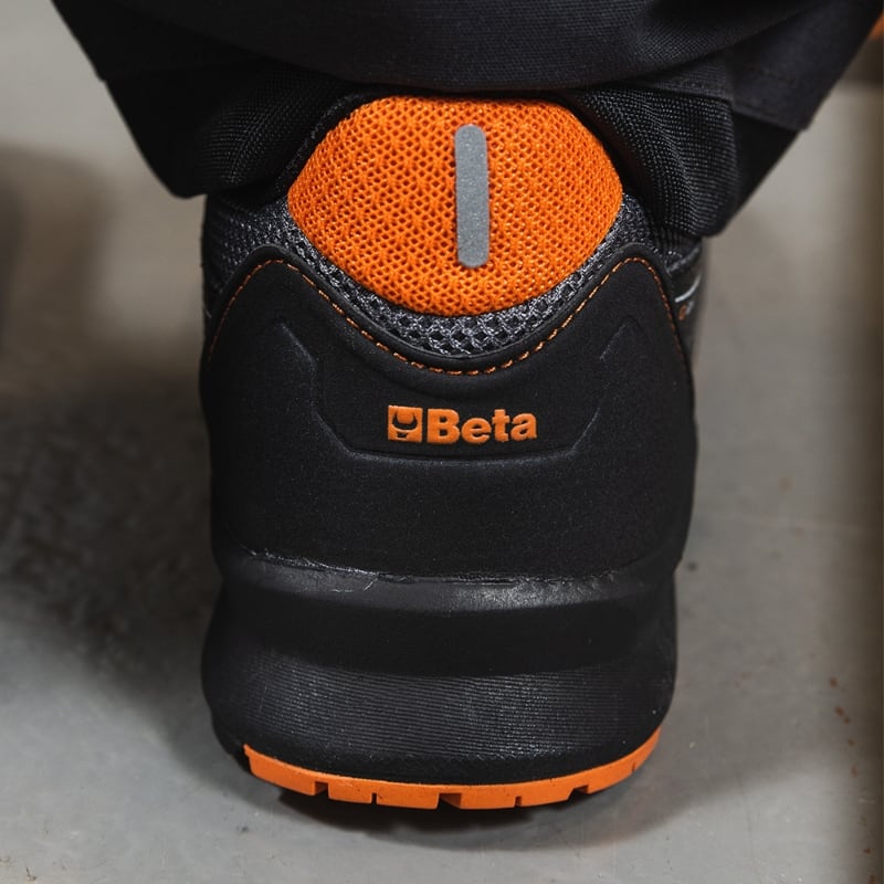 BETA - Scarpe 0-Gravity leggerissime, in tessuto mesh ad alta traspirazione. Scarpe B.SE 0-Gravity (S1P) grey G48.