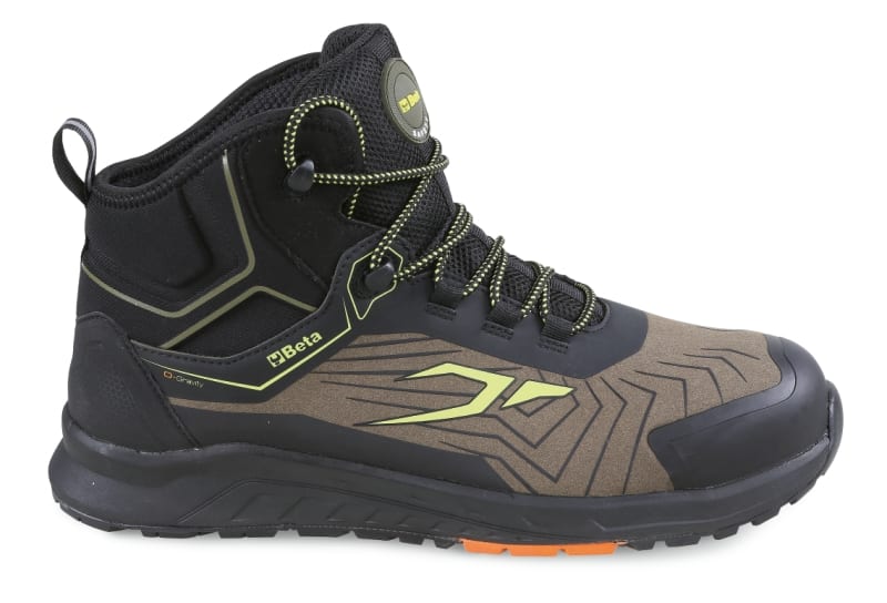 BETA - Scarpe 0-Gravity alte leggerissime in microfibra idrorepellente, scarpe alte 0-Gravity microfibra(S3) V47.