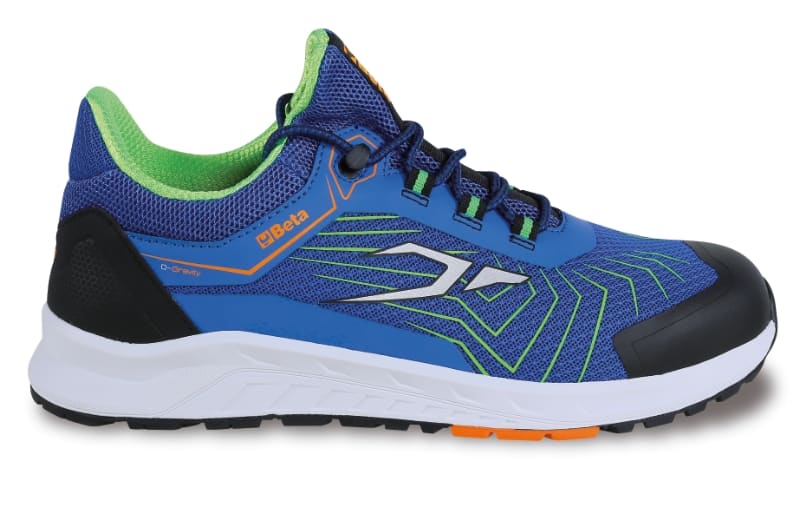 BETA - Scarpe occupational 0-Gravity leggerissime in tessuto mesh ad alta traspirazione, scarpe 0-Gravity free time (O1) blue 48.