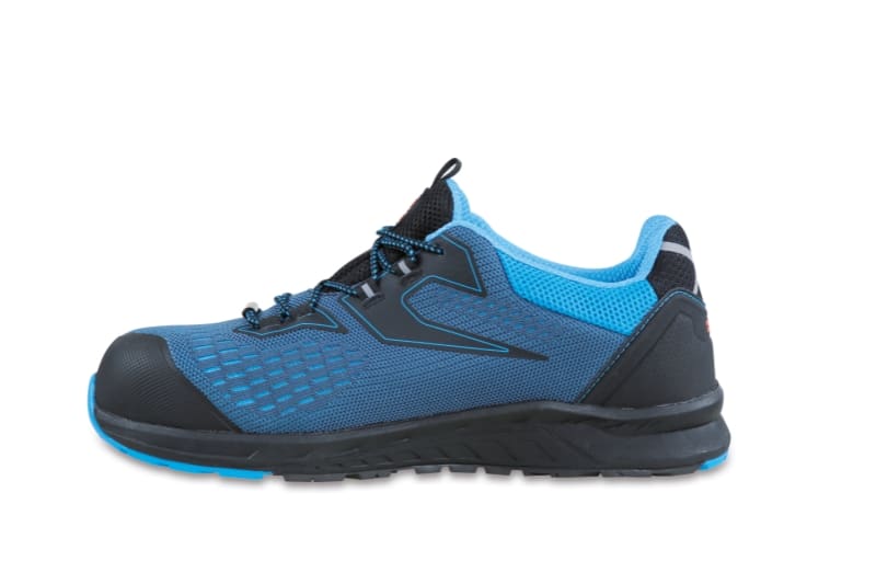 BETA - Scarpe 0-Gravity leggerissime, in tessuto intrecciato resistente e ad altissima traspirazione Flyknit Blu (S1P) B47.