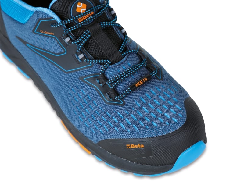 BETA - Scarpe 0-Gravity leggerissime, in tessuto intrecciato resistente e ad altissima traspirazione Flyknit Blu (S1P) B48.