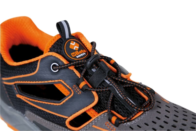 BETA - Sandalo 0-Gravity in microfibra traforata e mesh ad alta traspirazione S1P A39.