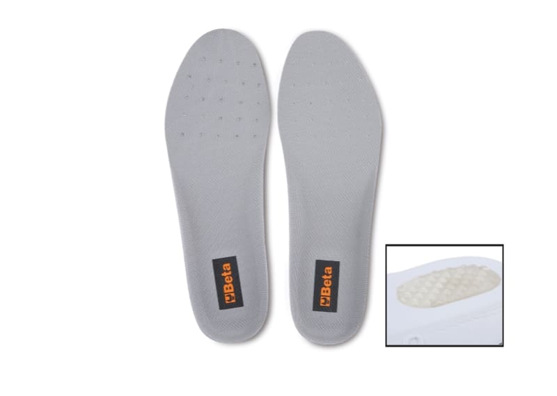 BETA - Sottopiedi anatomici con inserto in gel COPRISOTTOPIEDI (PAIO) 43 con gel.