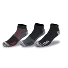BETA - 3 paia calze sneakers in cotone riciclato 39/42.