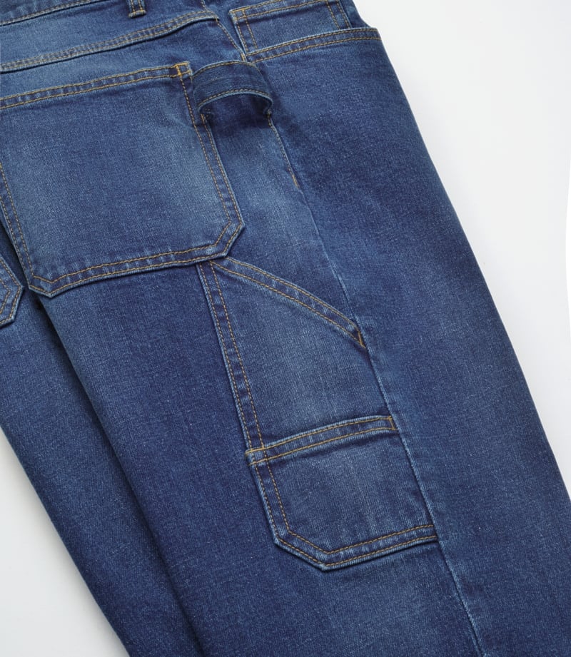 BETA - Jeans da lavoro elasticizzati, pantaloni jeans denim gr. 370 tg. M, ideali per comfort e resistenza.