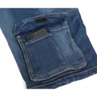 BETA - Bermuda jeans da lavoro elasticizzati in denim gr. 370 tg. L, ideali per comfort e resistenza.