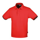 BETA - Polo 3 bottoni in 100% cotone 200 g, rosso, taglia XL, cotone-pique, ideale per ogni occasione.
