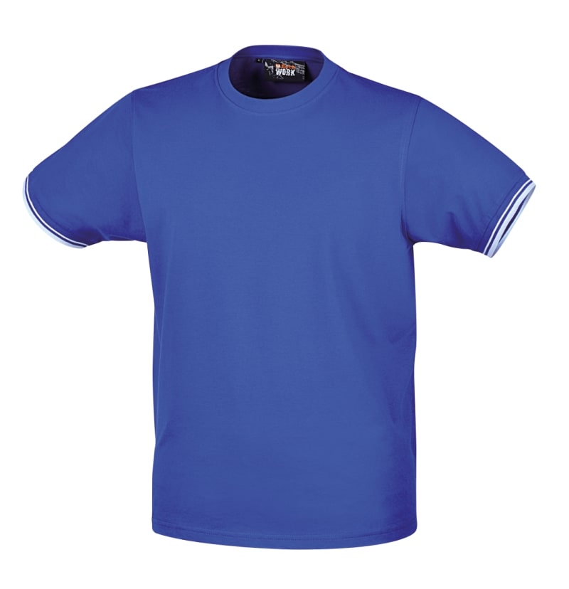 BETA - T-shirt work in cotone 100% 150 g, azzurro, jersey light blue TG. S.