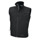 BETA - Gilet softshell nylon 250 gr. black-grey taglia S.
