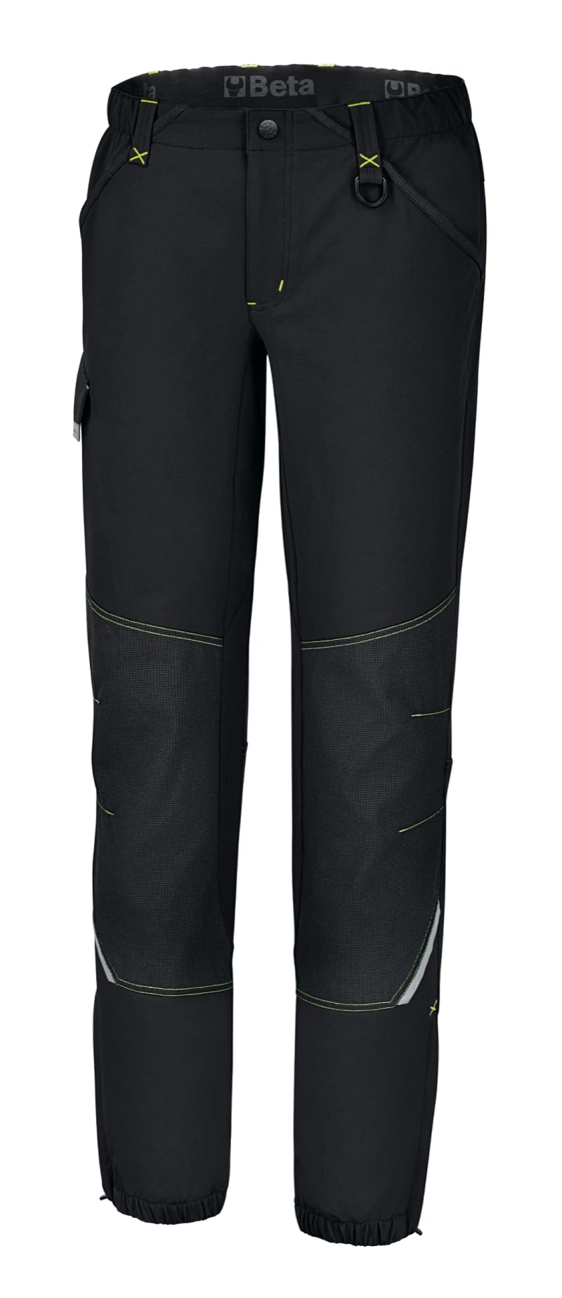 BETA - Pantaloni work trekking heavy in tessuto elasticizzato 265 gr stretch black tg.xs.