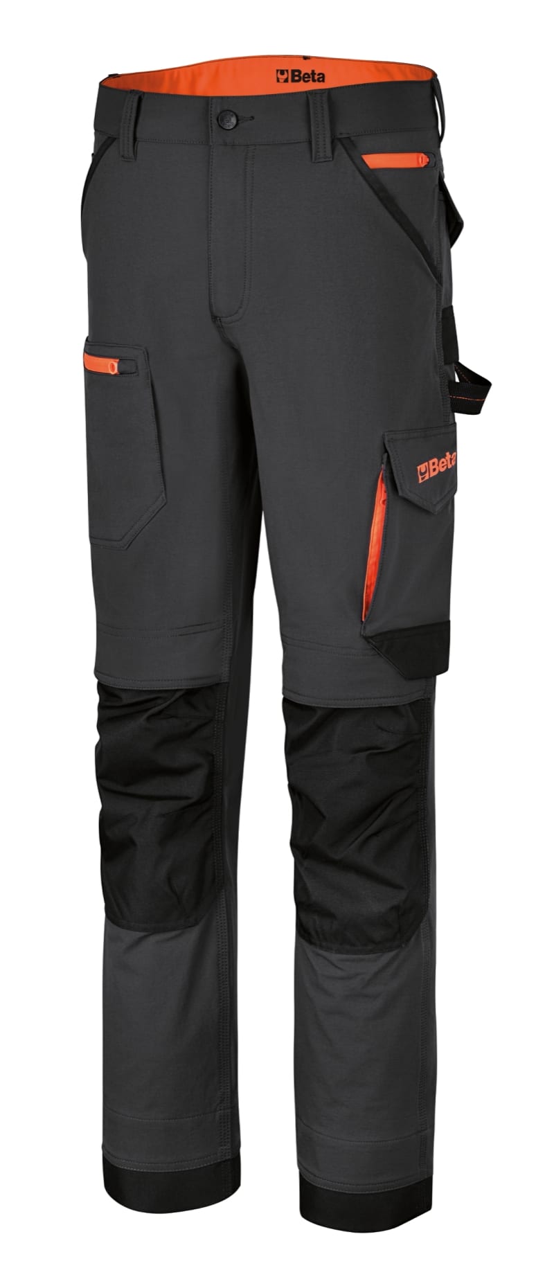 BETA - Pantaloni da lavoro multitasche elasticizzati 260gr nylon grey tg. L