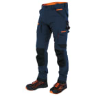 BETA - Pantaloni da lavoro multitasche elasticizzati 260gr nylon ocean-blue taglia XS.