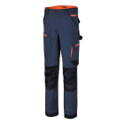 BETA - Pantaloni da lavoro multitasche elasticizzati 260gr nylon ocean-blue taglia S.